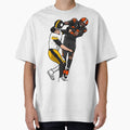 Football Helmet Fight Moment T-Shirt - Unique Graphic Unisex - T-Shirt, Sweatshirt, Hoodie