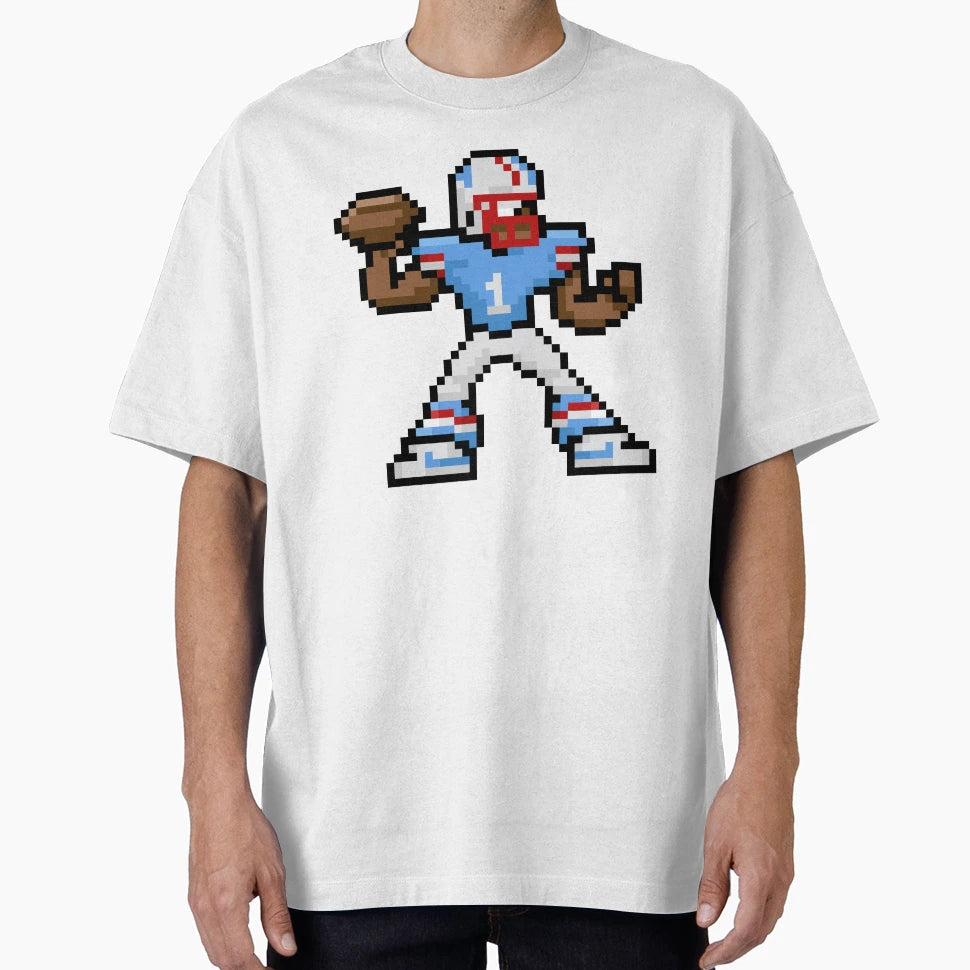 Megaman X Oilers T-Shirt - Minimalist Print Unisex - T-Shirt, Sweatshirt, Hoodie