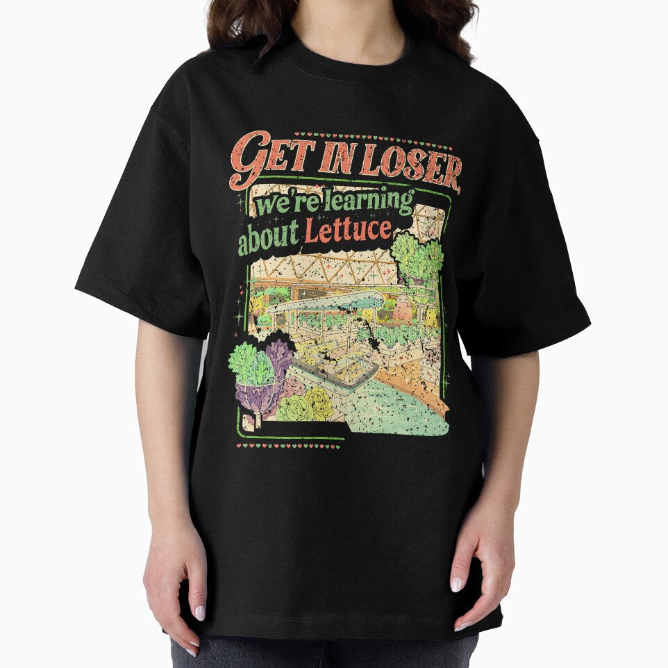 Get in Losers We're Going to Learn About Lettuce by - Adult & Kids T-Shirts, Sweatshirts & Hoodies apparel design preview 2