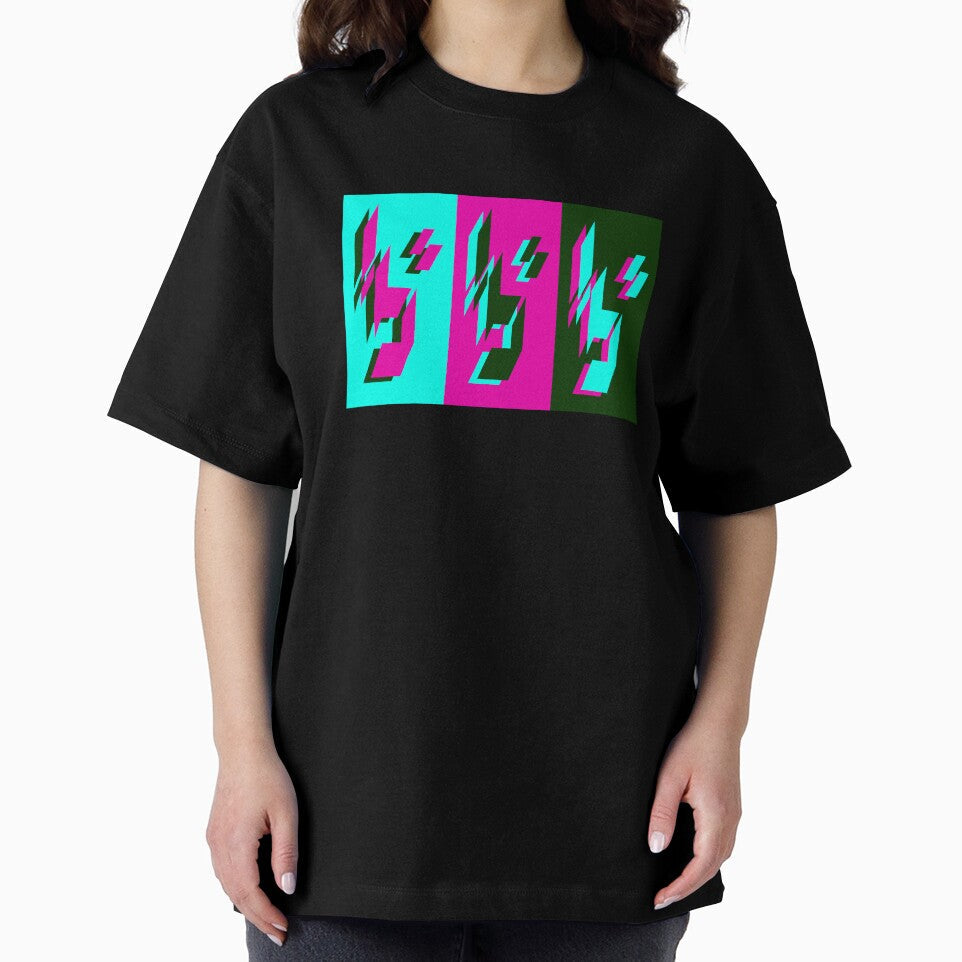 Bbb (Cyan, Magenta, Black/Green) by LowResDesigns - Adult & Kids T-Shirts, Sweatshirts & Hoodies apparel design preview 2
