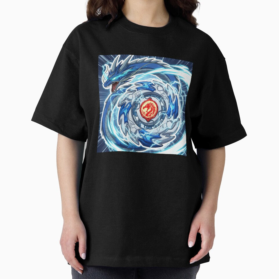 DRAGOON Beyblade by H4BEEB - Adult & Kids T-Shirts, Sweatshirts & Hoodies apparel design preview 2