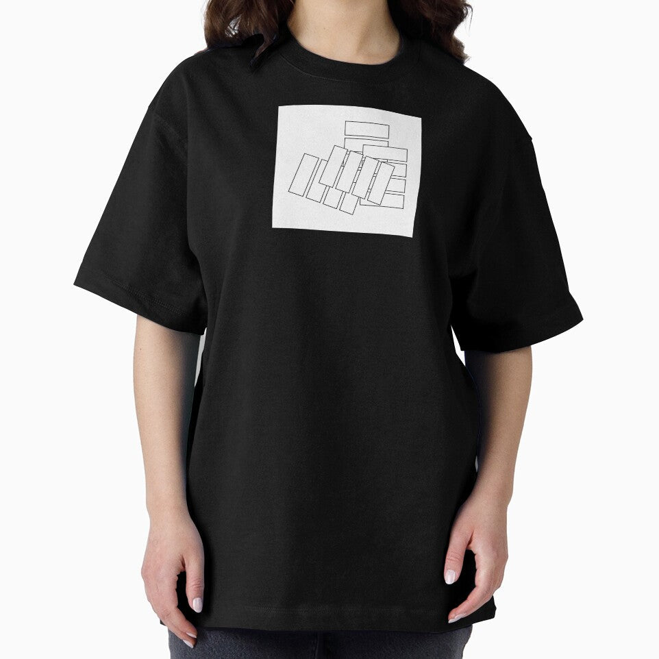 Playing with White Rectangles, Unique by - Adult & Kids T-Shirts, Sweatshirts & Hoodies apparel design preview 2