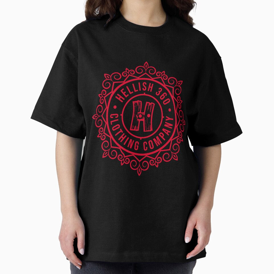 Hellish 360 Edgy Urban Gear by KompromizeCo - Adult & Kids T-Shirts, Sweatshirts & Hoodies apparel design preview 2