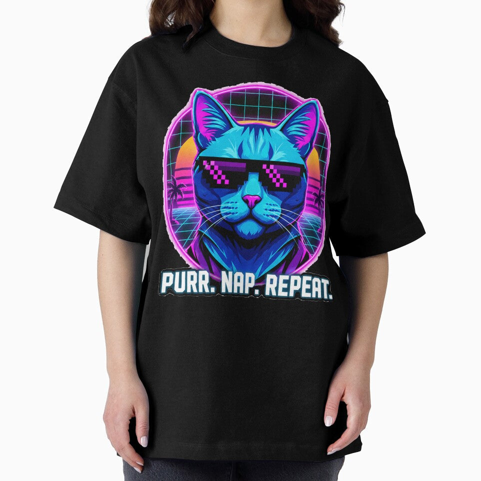 Cool Cat Shades by Purrfect Harmony Gifts - Adult & Kids T-Shirts, Sweatshirts & Hoodies apparel design preview 2