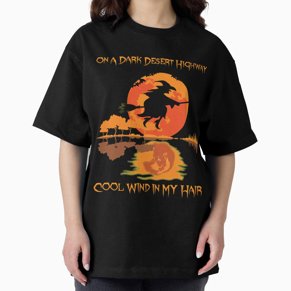 Halloween On A Dark Desert Highway Cool Wind In My - Adult & Kids T-Shirts, Sweatshirts & Hoodies apparel design preview 2