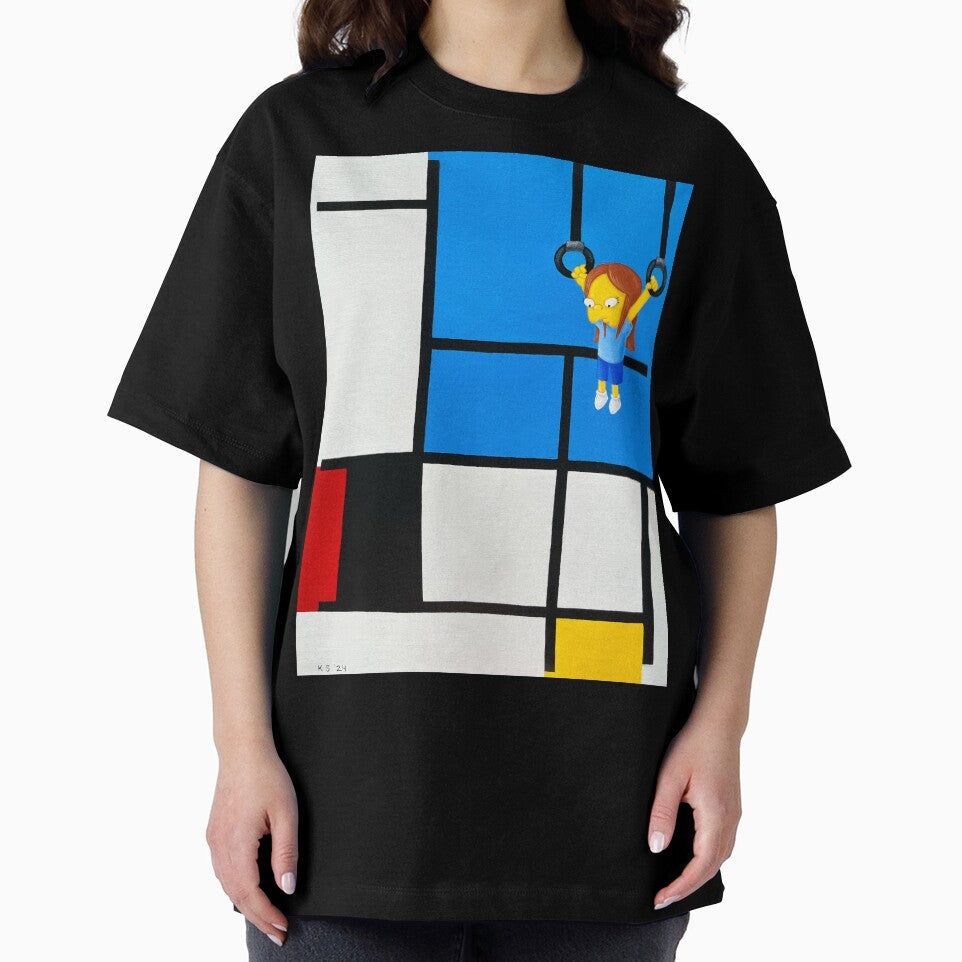 Fine Art Simpsons I'd Like to Get Down Now (with - Adult & Kids T-Shirts, Sweatshirts & Hoodies apparel design preview 2