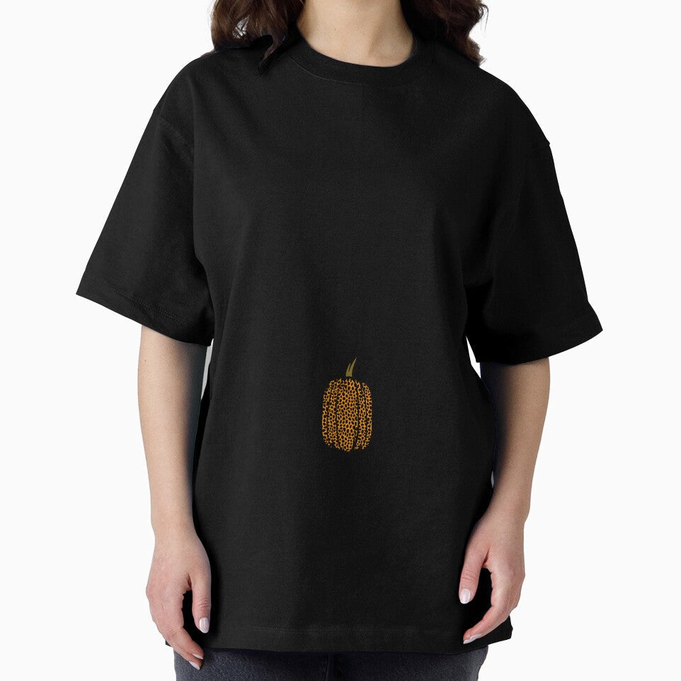 It's Fall with Leopard Print Pumpkin by - Adult & Kids T-Shirts, Sweatshirts & Hoodies apparel design preview 2