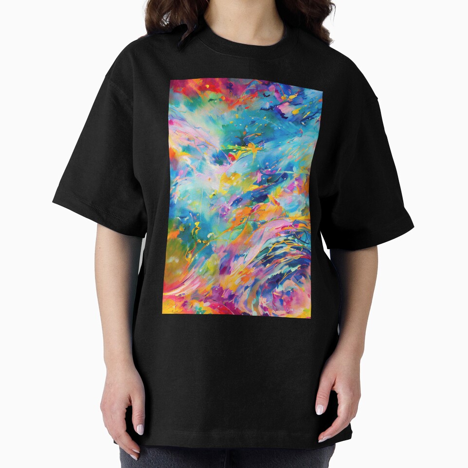 Modern abstract Art No4 by angelisart - Adult & Kids T-Shirts, Sweatshirts & Hoodies apparel design preview 2