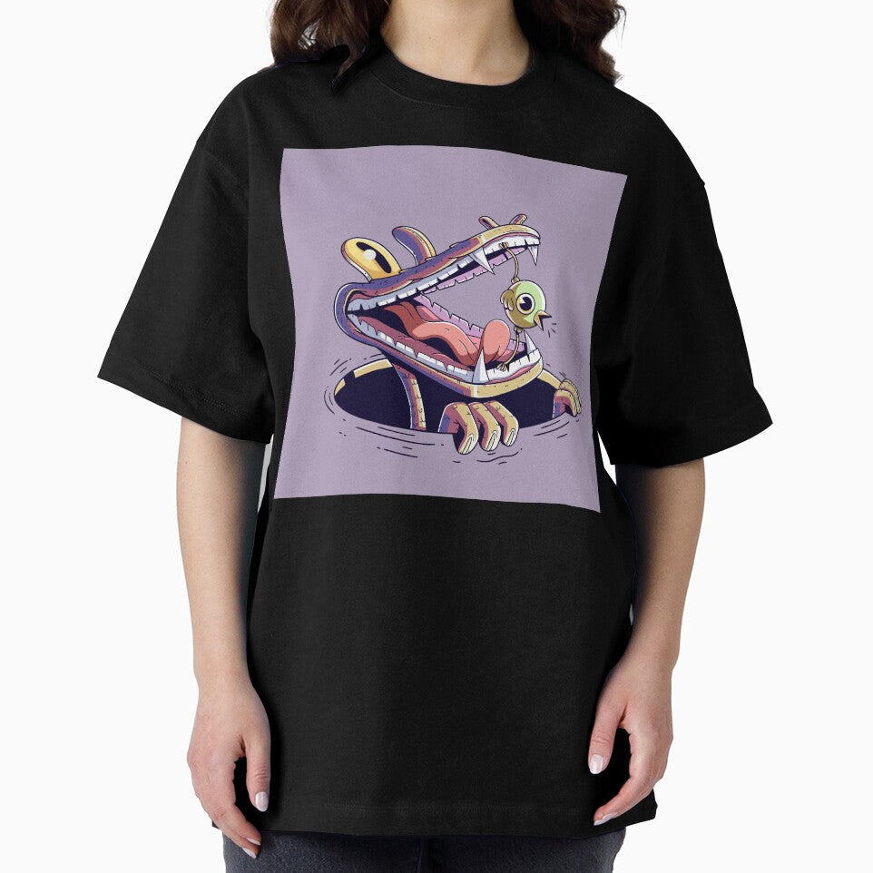 Stylish Crocodile Bird by Peekonet - Adult & Kids T-Shirts, Sweatshirts & Hoodies apparel design preview 2