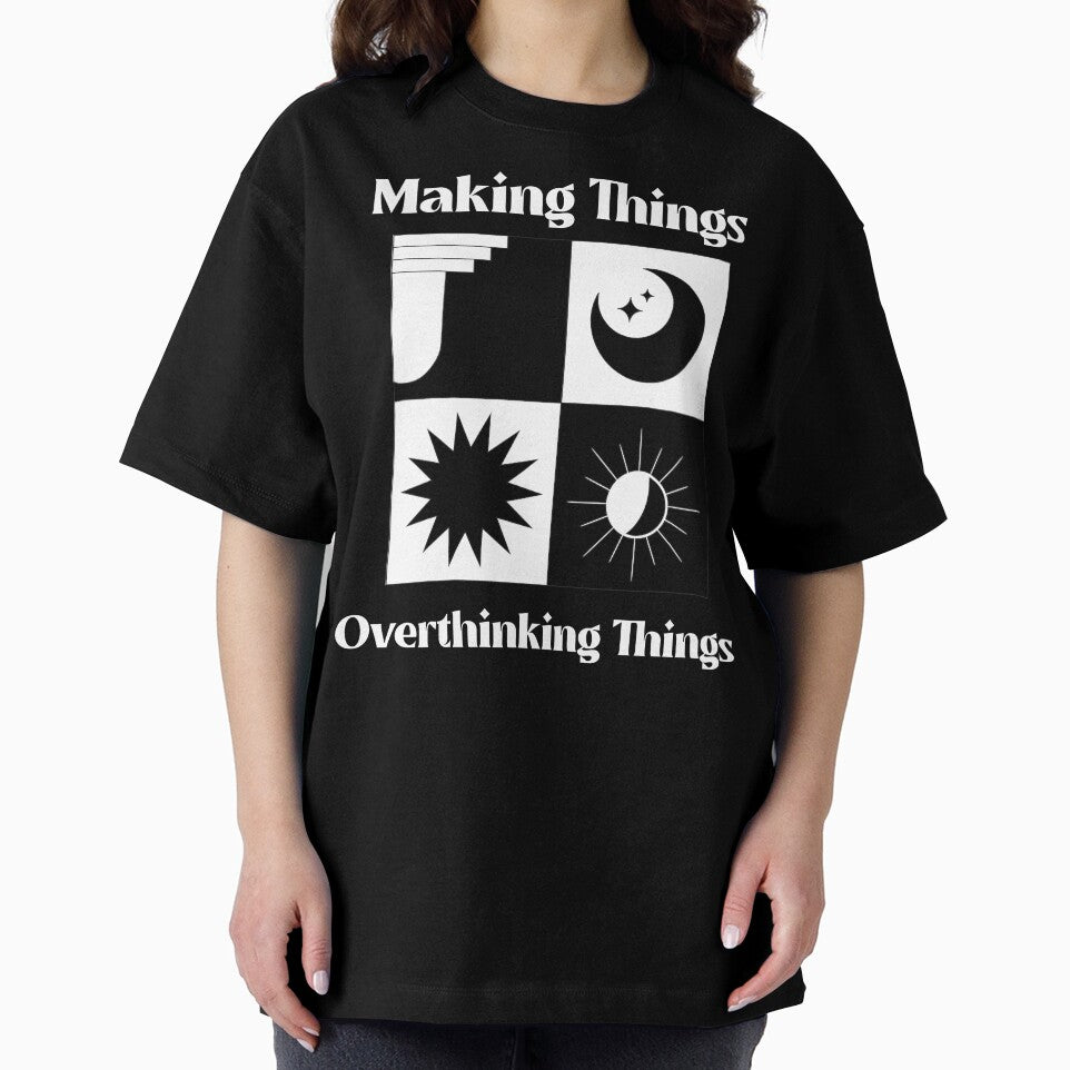 Making Things Overthinking Creative Hobby Chaos by - Adult & Kids T-Shirts, Sweatshirts & Hoodies apparel design preview 2