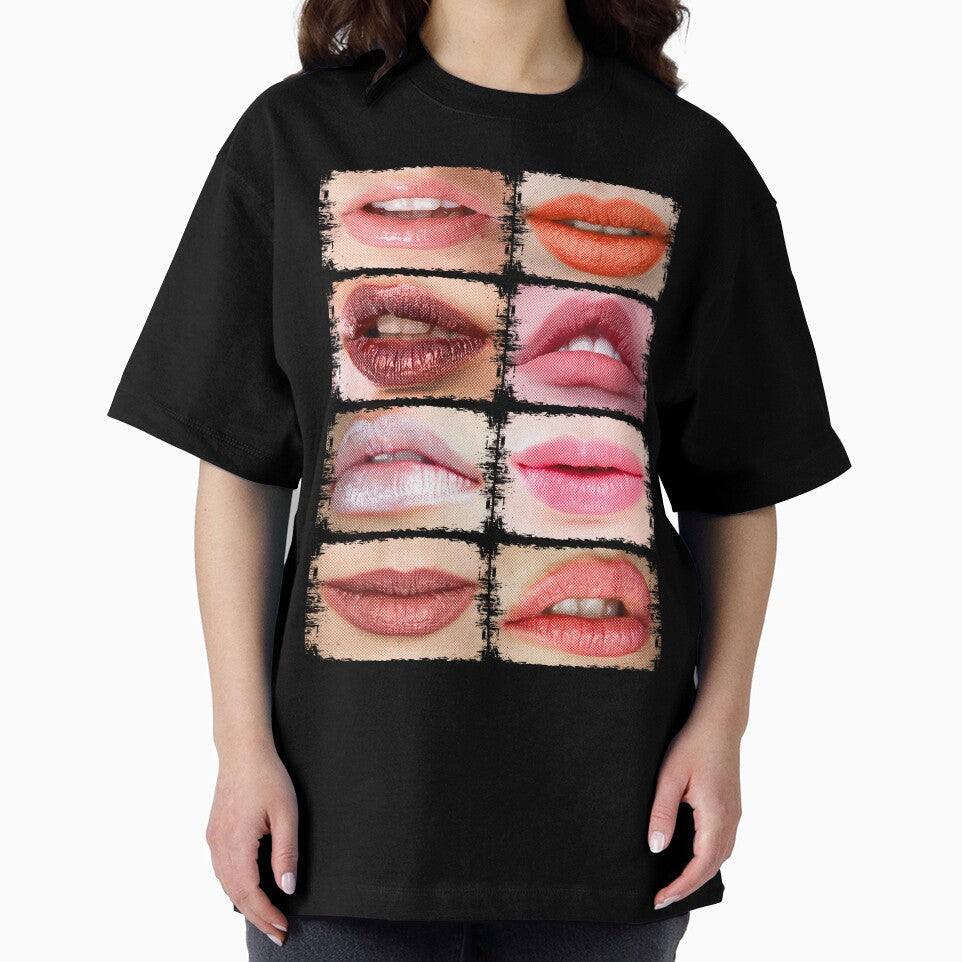 Hot Lips Fashion by adamcampen - Adult & Kids T-Shirts, Sweatshirts & Hoodies apparel design preview 2