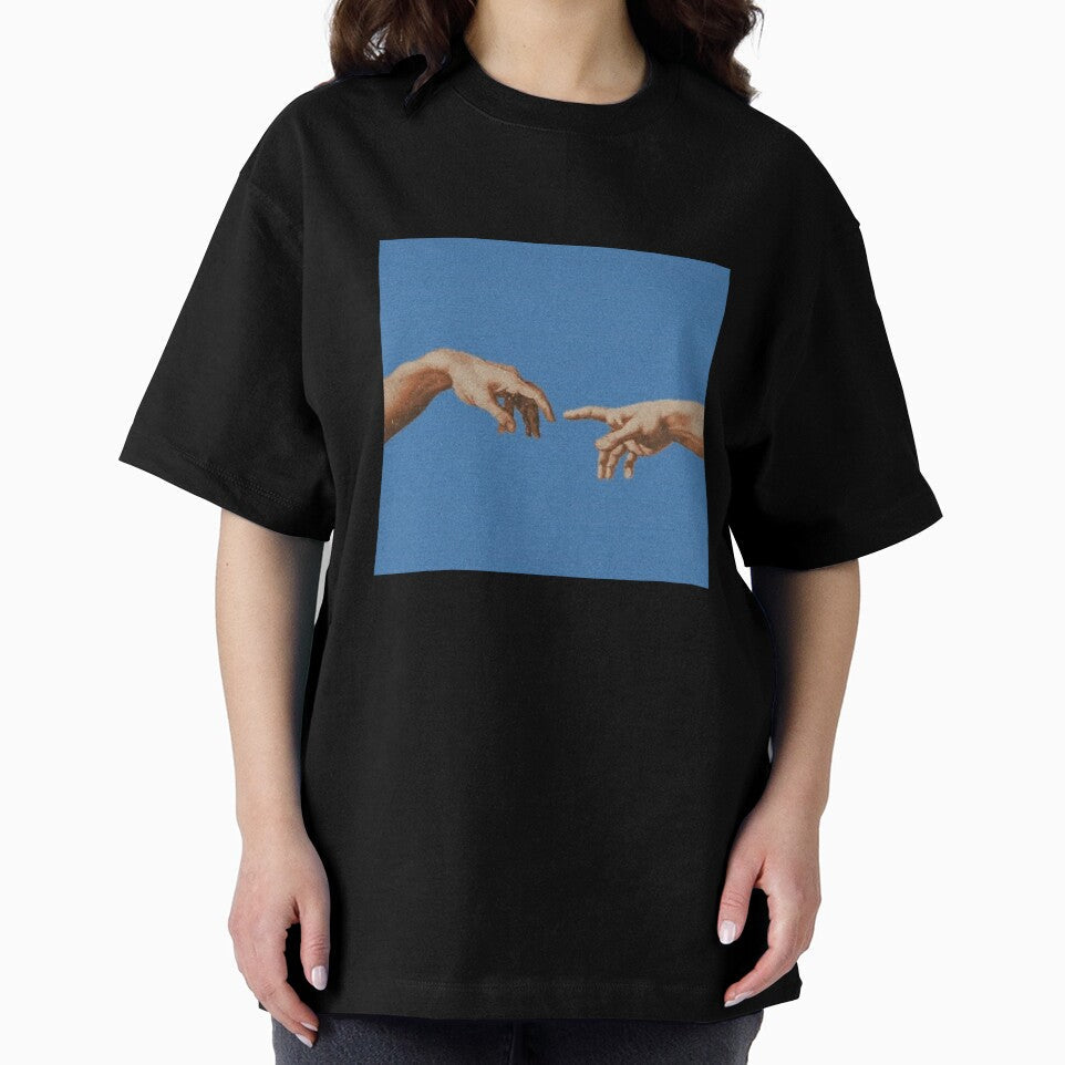 The Creation of Adam by EMISEO - Adult & Kids T-Shirts, Sweatshirts & Hoodies apparel design preview 2