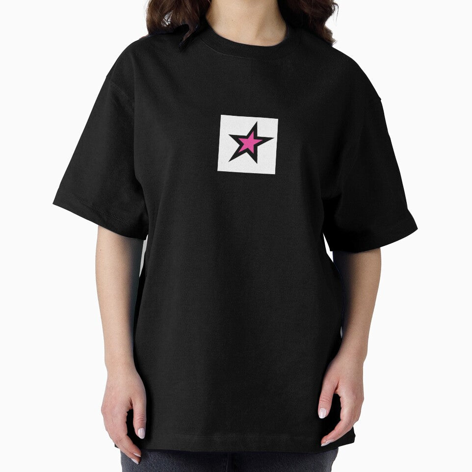 Pink black star design by abbiejem - Adult & Kids T-Shirts, Sweatshirts & Hoodies apparel design preview 2