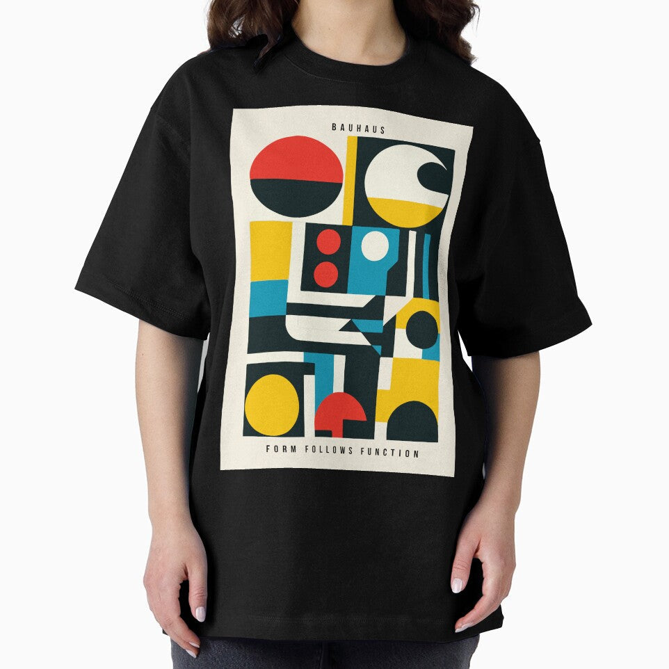 Bauhaus form follows function by CareofPosters - Adult & Kids T-Shirts, Sweatshirts & Hoodies apparel design preview 2