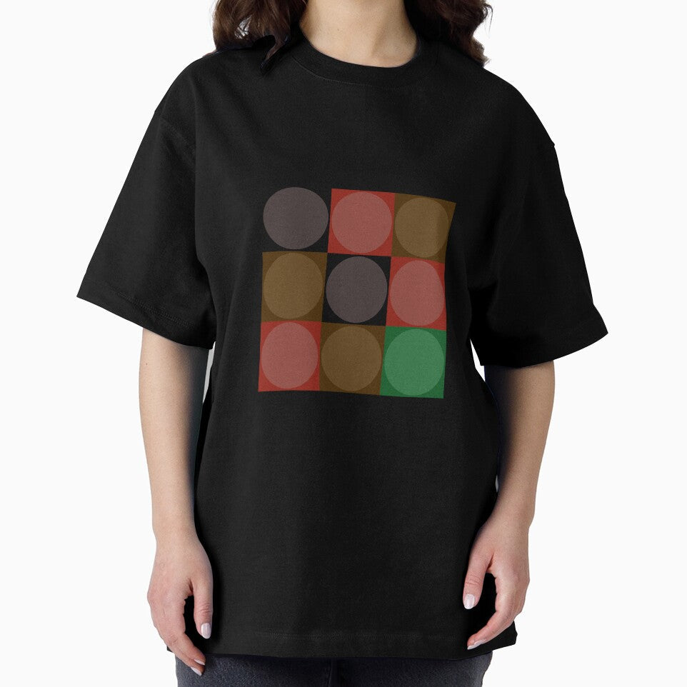 Squares and Circles Pattern by Grepthor - Adult & Kids T-Shirts, Sweatshirts & Hoodies apparel design preview 2