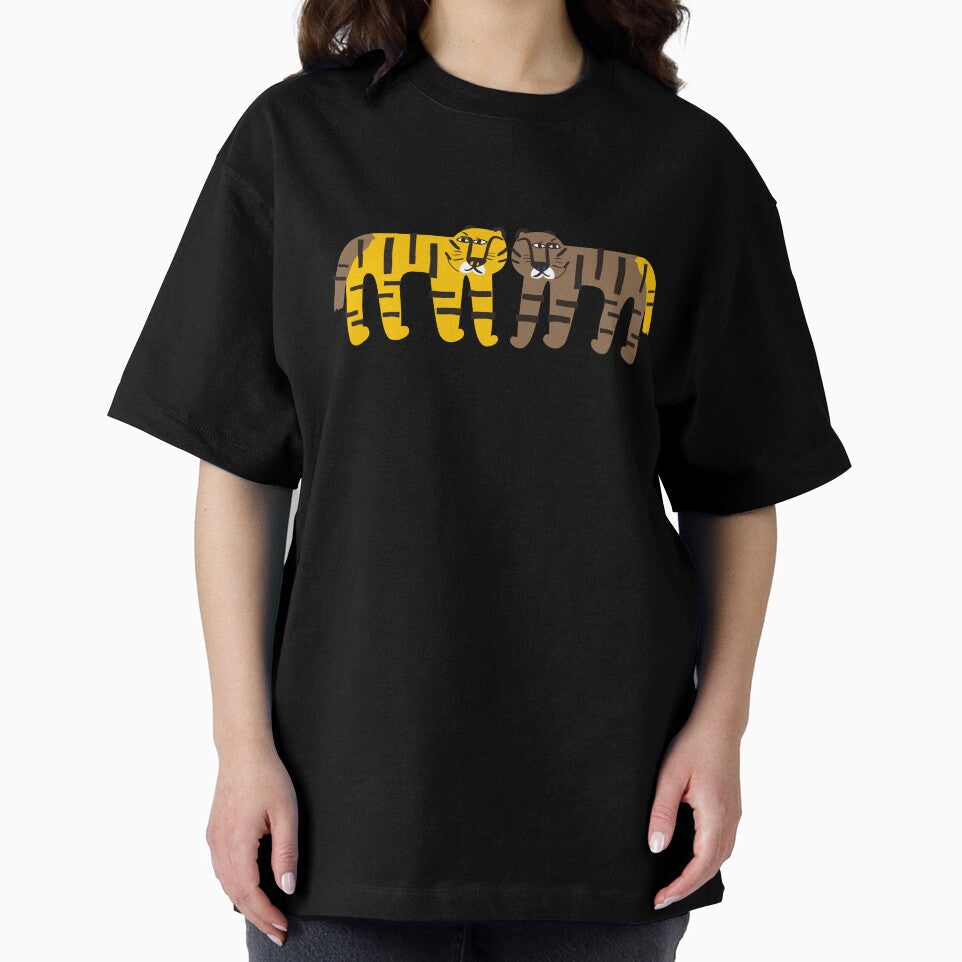Friendly tigers by penode - Adult & Kids T-Shirts, Sweatshirts & Hoodies apparel design preview 2