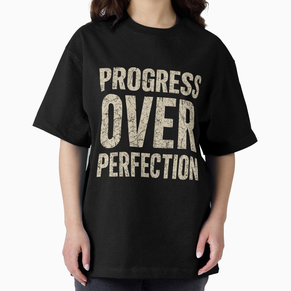 Inspiring Progress Over Perfection Graphic by - Adult & Kids T-Shirts, Sweatshirts & Hoodies apparel design preview 2