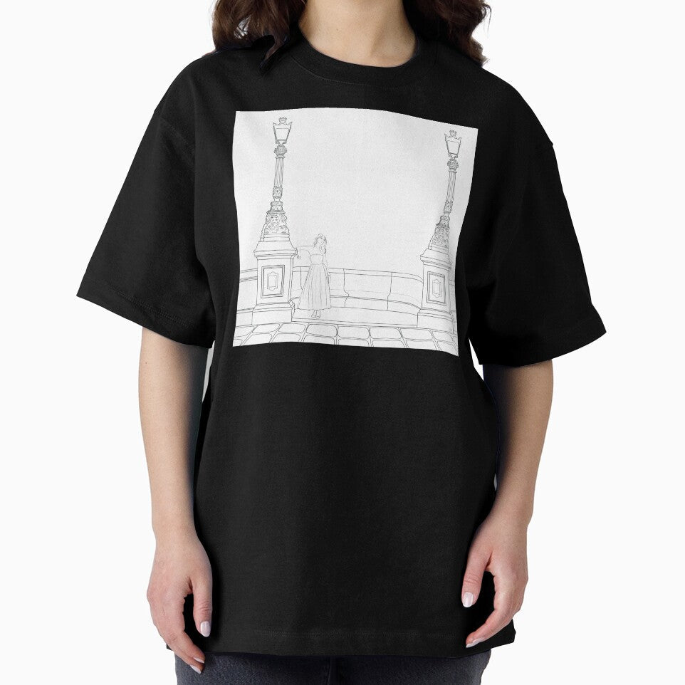 Paris bridge by eligart - Adult & Kids T-Shirts, Sweatshirts & Hoodies apparel design preview 2