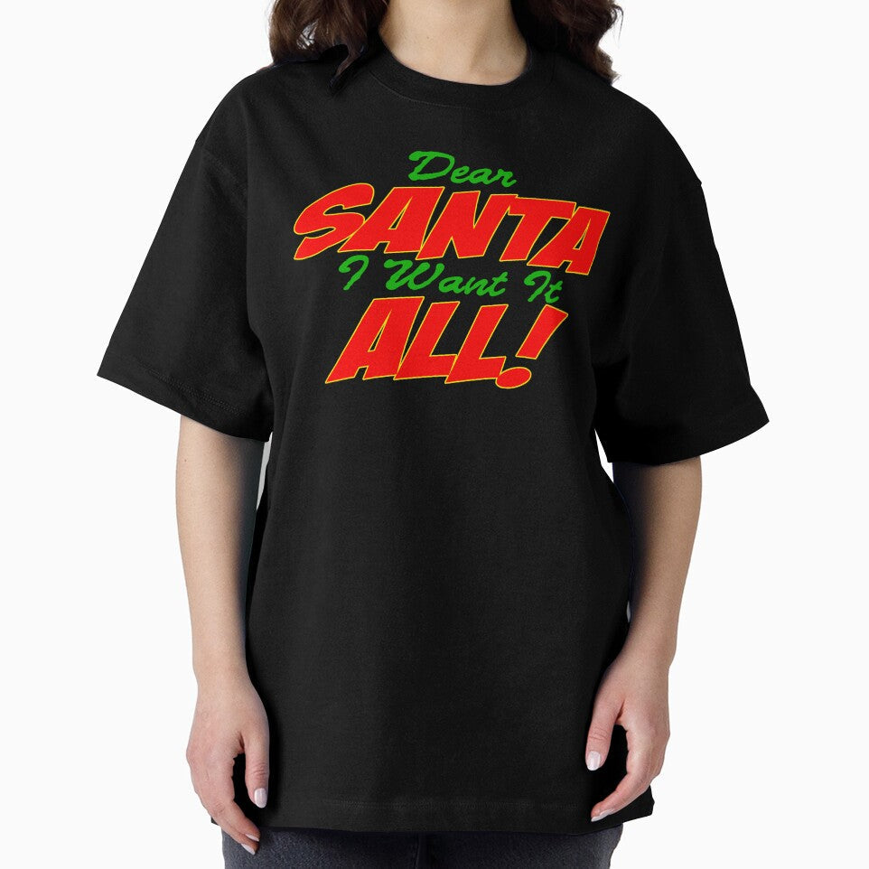 Dear Santa I Want It All by Fairyjam - Adult & Kids T-Shirts, Sweatshirts & Hoodies apparel design preview 2