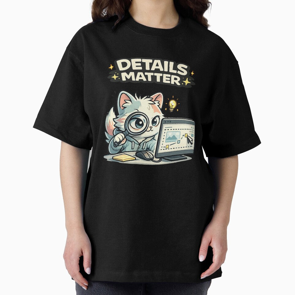 Details Matter Funny Graphic Designer by trendink77 - Adult & Kids T-Shirts, Sweatshirts & Hoodies apparel design preview 2