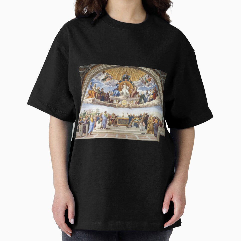 Raphael's Disputation of the Holy Sacrament (ca. - Adult & Kids T-Shirts, Sweatshirts & Hoodies apparel design preview 2