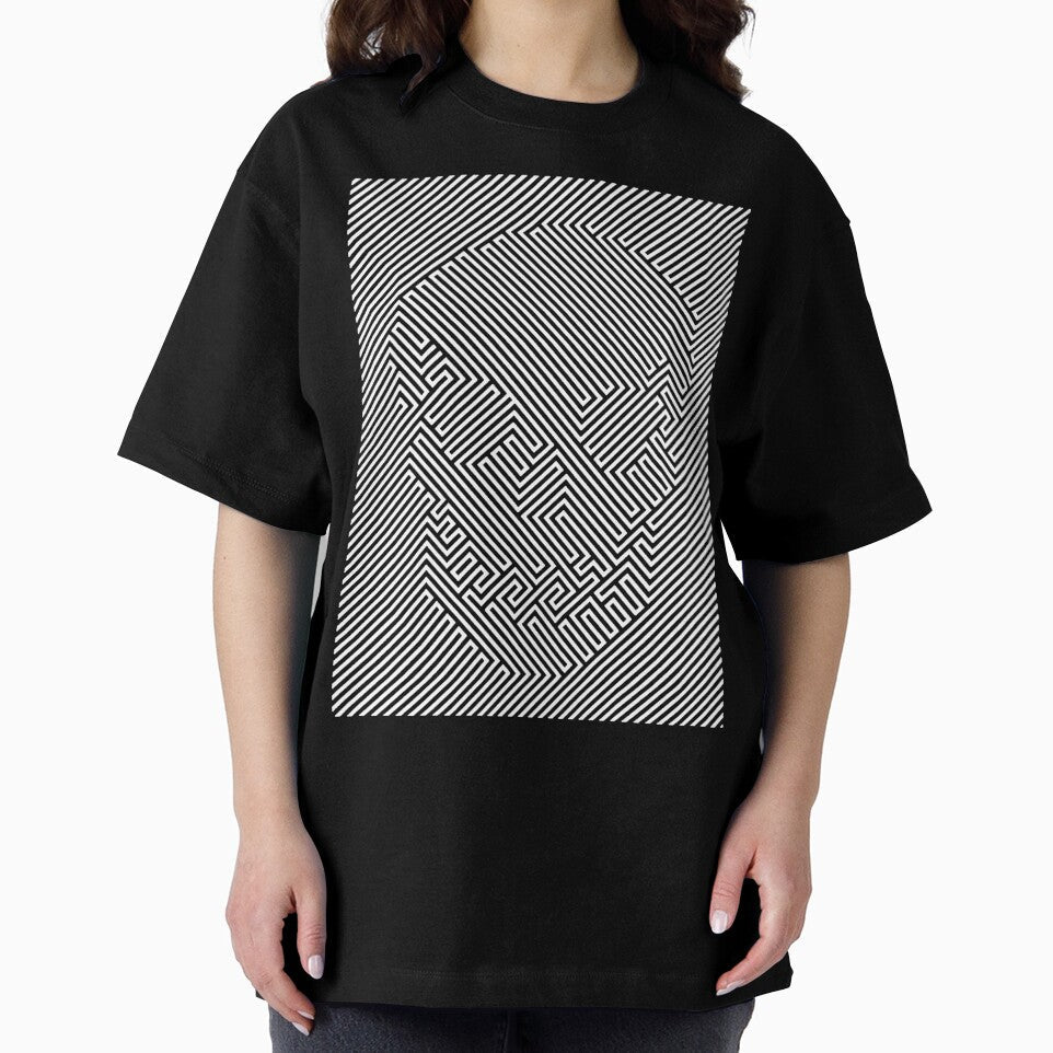 Optical Skull by Fairyjam - Adult & Kids T-Shirts, Sweatshirts & Hoodies apparel design preview 2