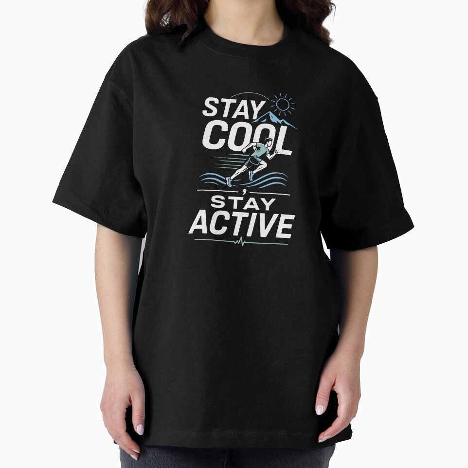 Stay cool, active by FreshPixelArt - Adult & Kids T-Shirts, Sweatshirts & Hoodies apparel design preview 2