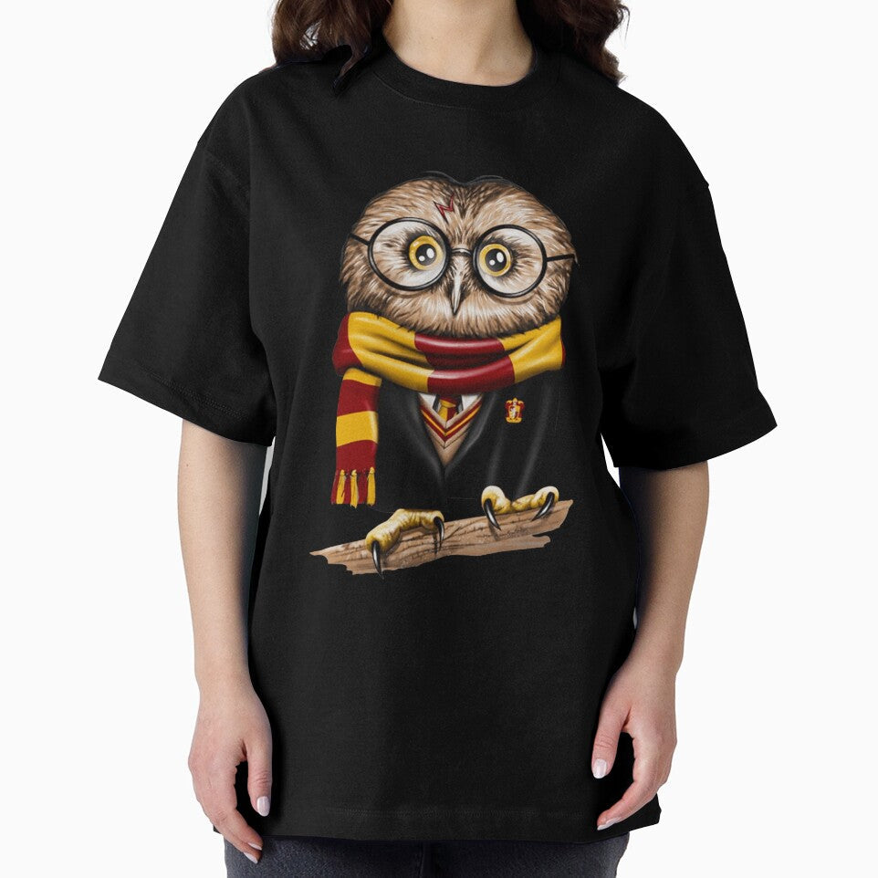 Hedwig by MangaCortaTees - Adult & Kids T-Shirts, Sweatshirts & Hoodies apparel design preview 2