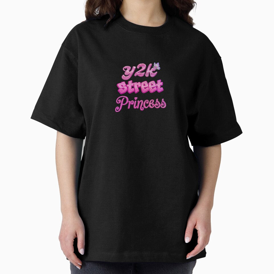 Y2k street princess by -planet - Adult & Kids T-Shirts, Sweatshirts & Hoodies apparel design preview 2