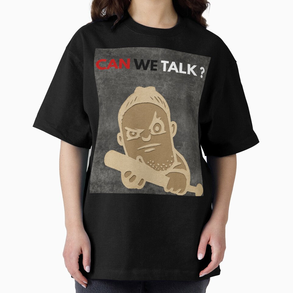 Can We Talk? Sarcastic Angry Boss Illustration by - Adult & Kids T-Shirts, Sweatshirts & Hoodies apparel design preview 2