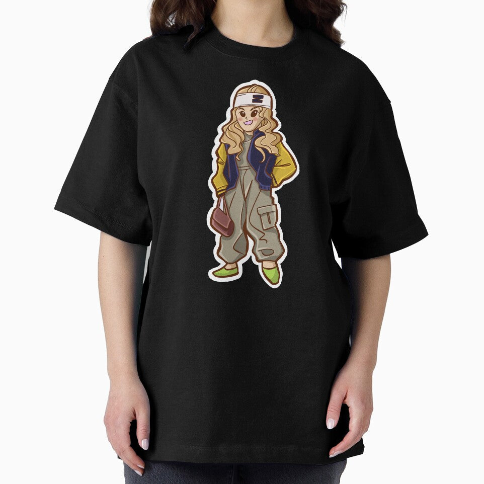 Streetwear teen girl Illustration clip art collection - Adult & Kids T-Shirts, Sweatshirts & Hoodies apparel design preview 2