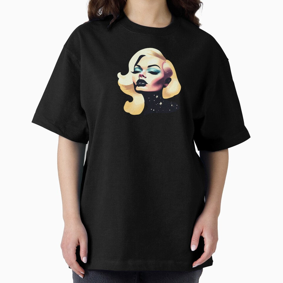 The dark glitter girl by Ursule-art - Adult & Kids T-Shirts, Sweatshirts & Hoodies apparel design preview 2