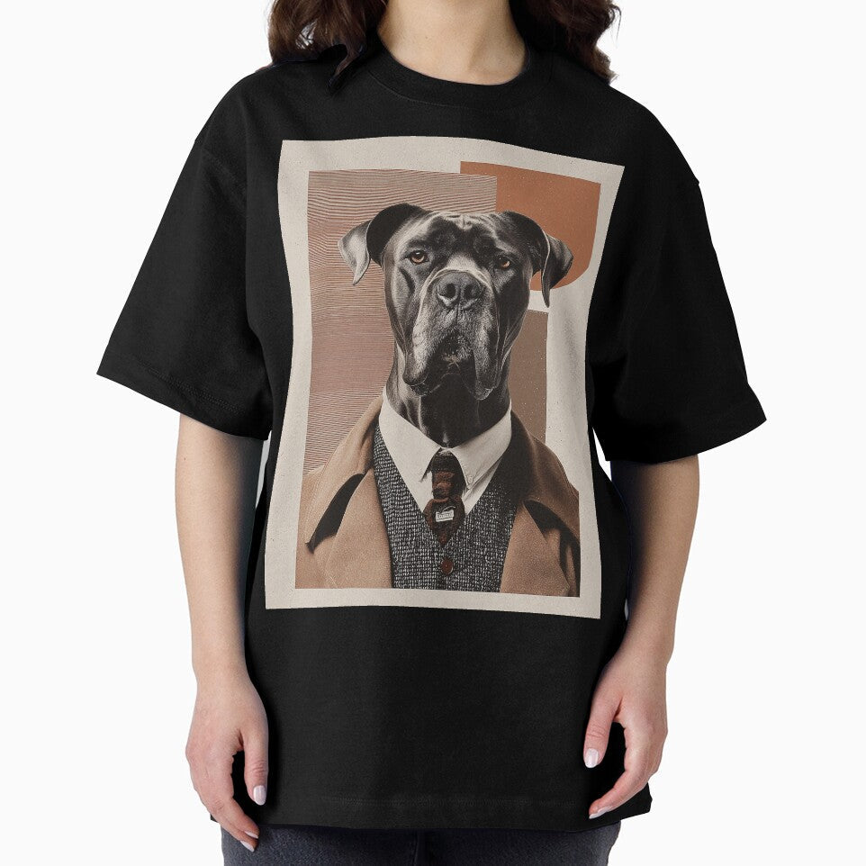Cane Corso in Suit by lautir - Adult & Kids T-Shirts, Sweatshirts & Hoodies apparel design preview 2