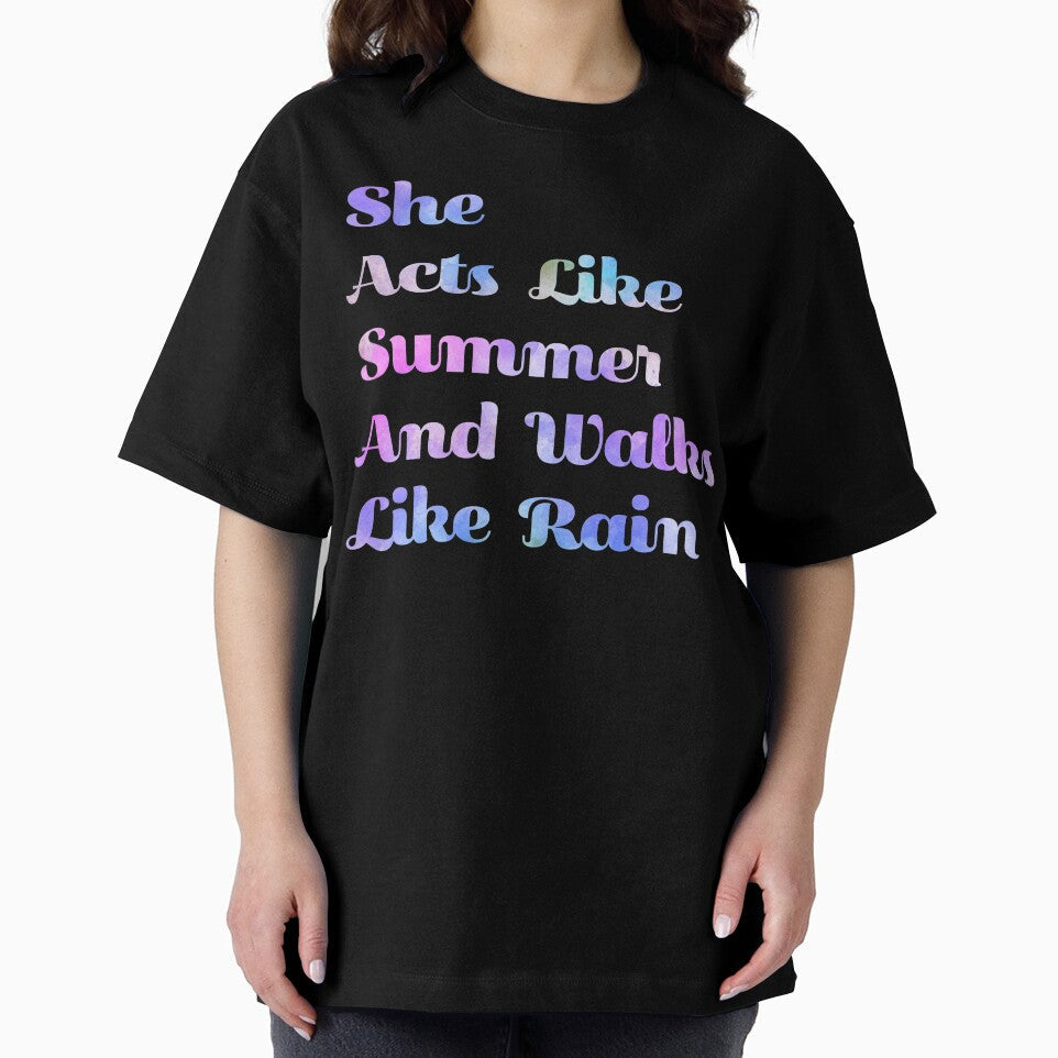 Drops of Jupiter Lyrics by baileyvannatta - Adult & Kids T-Shirts, Sweatshirts & Hoodies apparel design preview 2