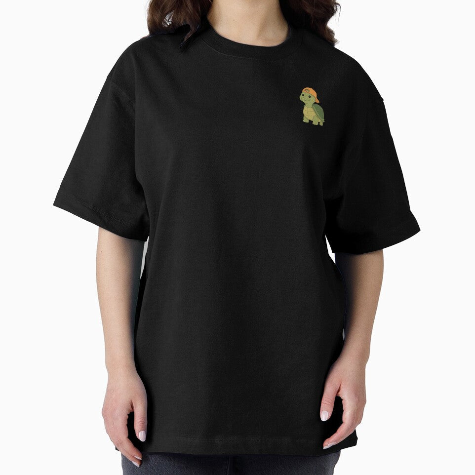 Cool turtle with Cap Cute Aesthetic Streetwear Animal - Adult & Kids T-Shirts, Sweatshirts & Hoodies apparel design preview 2