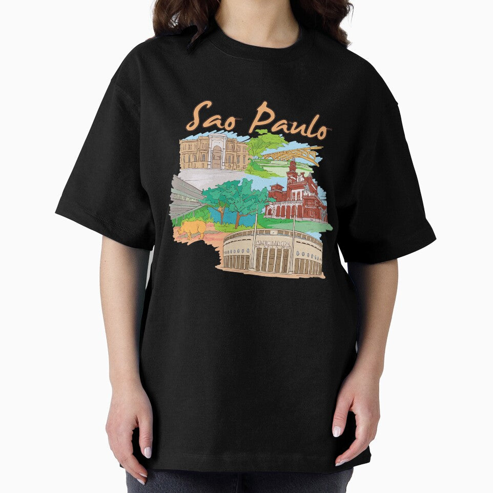 Sao Paulo Brazil Beautiful Places Around The World by - Adult & Kids T-Shirts, Sweatshirts & Hoodies apparel design preview 2