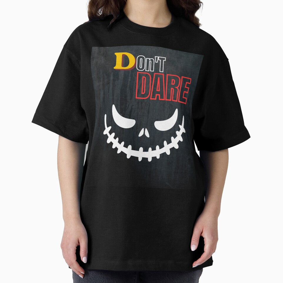 Don't Dare Edgy Skellington Inspired Streetwear by - Adult & Kids T-Shirts, Sweatshirts & Hoodies apparel design preview 2
