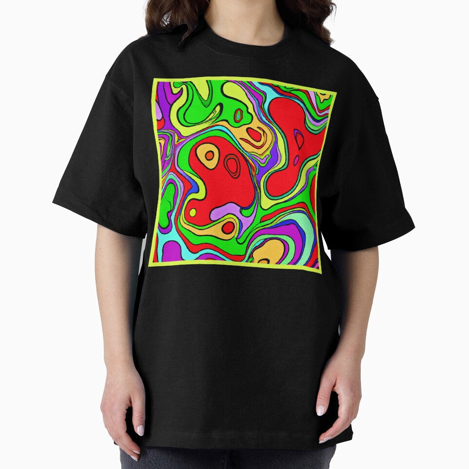 Vibrant And Colorful Abstract Pattern Art by Health - Adult & Kids T-Shirts, Sweatshirts & Hoodies apparel design preview 2