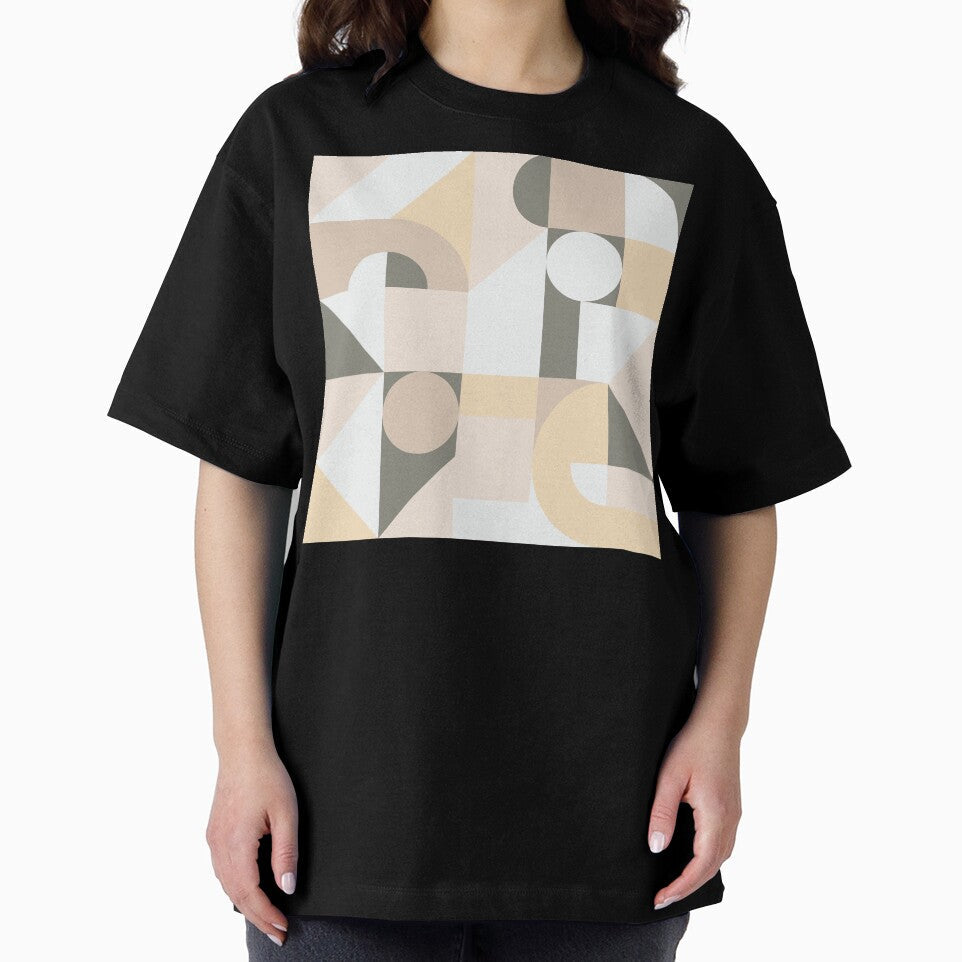Mid-Century Modern Retro Soft Pink Tones by - Adult & Kids T-Shirts, Sweatshirts & Hoodies apparel design preview 2