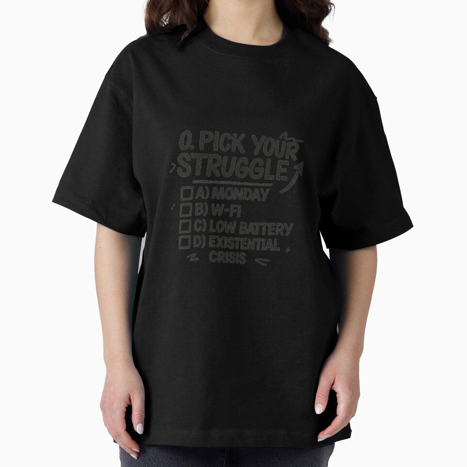 PICK YOUR STRUGGLE by KingzWorld - Adult & Kids T-Shirts, Sweatshirts & Hoodies apparel design preview 2