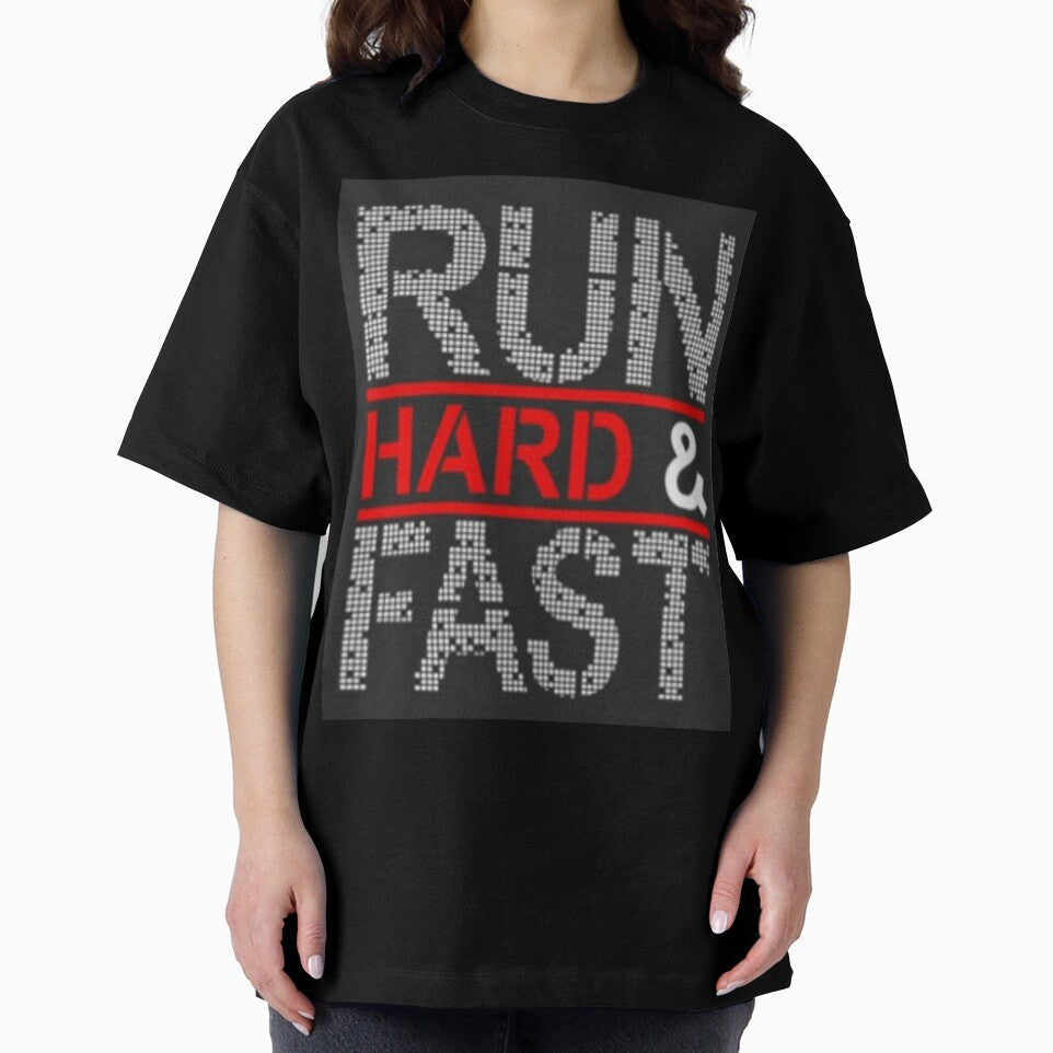 Run Hard And Fast Printed by storeInsight - Adult & Kids T-Shirts, Sweatshirts & Hoodies apparel design preview 2