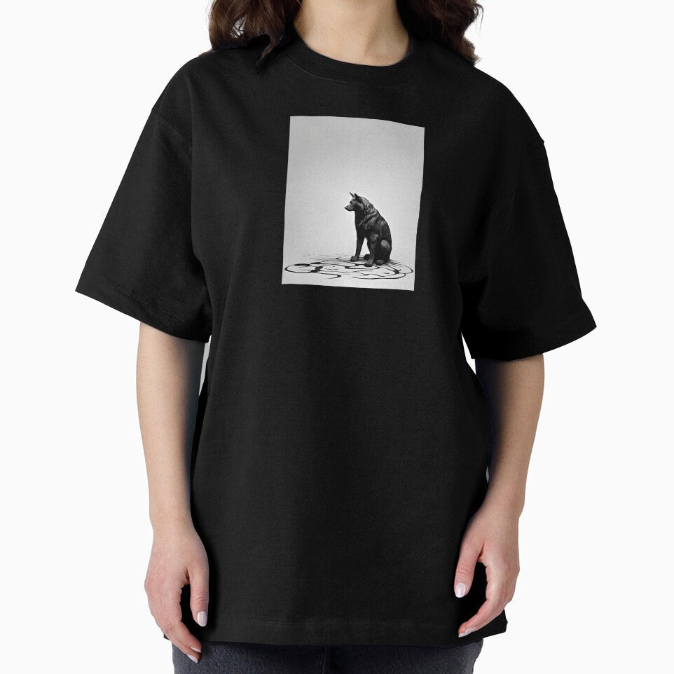 The Black Dog of Depression, Digital Art by Burn-Ego - Adult & Kids T-Shirts, Sweatshirts & Hoodies apparel design preview 2