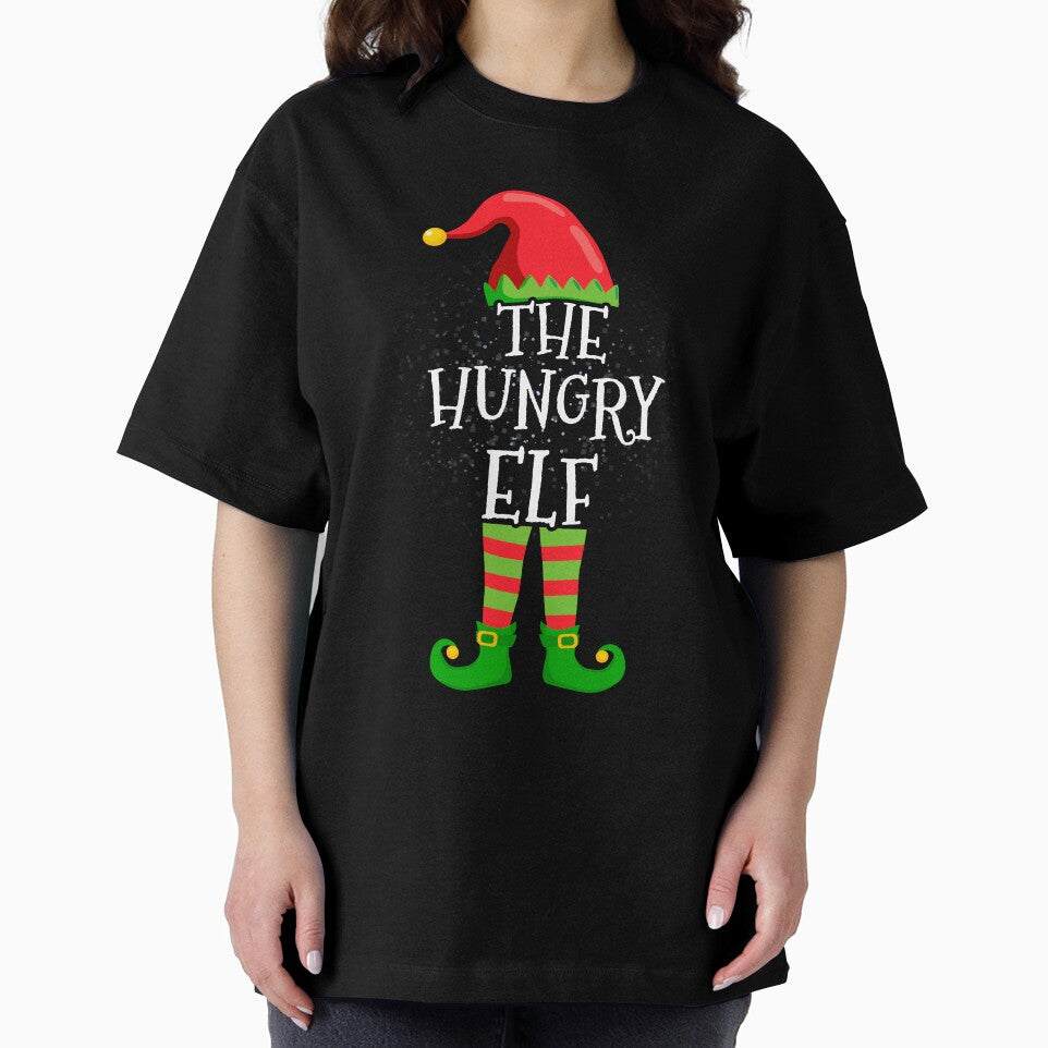 Hungry Elf Family Matching Christmas Group by - Adult & Kids T-Shirts, Sweatshirts & Hoodies apparel design preview 2