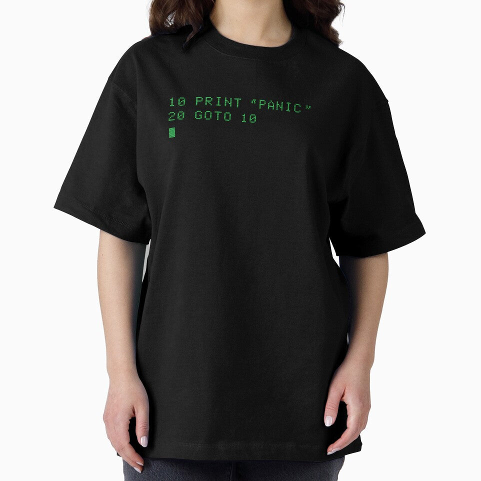 Windows Basic: Panic by Wanderdreaming - Adult & Kids T-Shirts, Sweatshirts & Hoodies apparel design preview 2