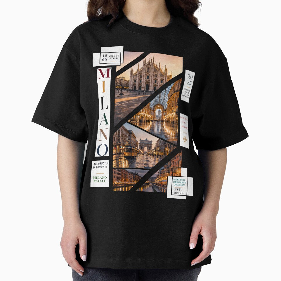 Milano Timeless Beauty Endless Adventure Streetwear - Adult & Kids T-Shirts, Sweatshirts & Hoodies apparel design preview 2