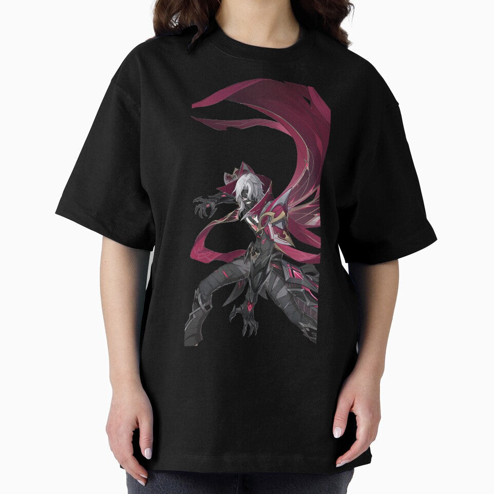 RächerofSolnari Genshin Impact by bashhonkdesign - Adult & Kids T-Shirts, Sweatshirts & Hoodies apparel design preview 2