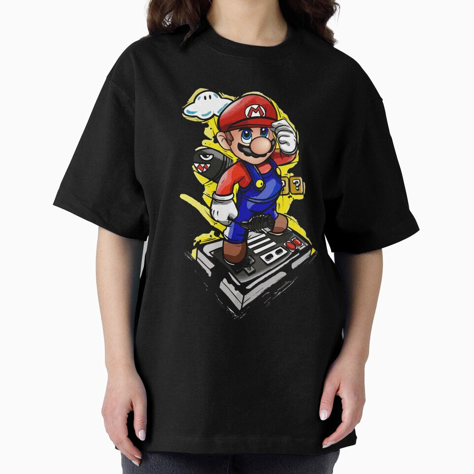 Mari0 gamer by MangaCortaTees - Adult & Kids T-Shirts, Sweatshirts & Hoodies apparel design preview 2