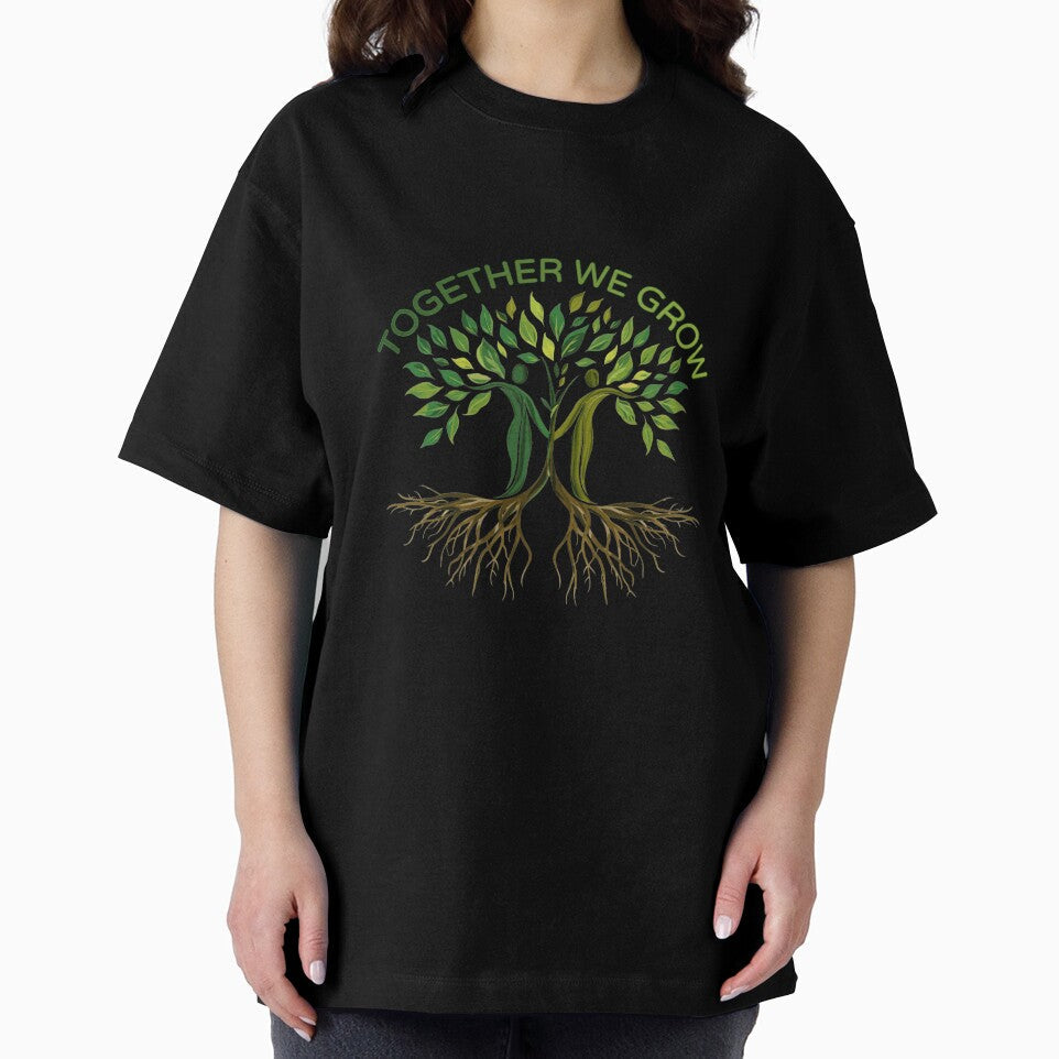 Growing Together by stefyComp - Adult & Kids T-Shirts, Sweatshirts & Hoodies apparel design preview 2