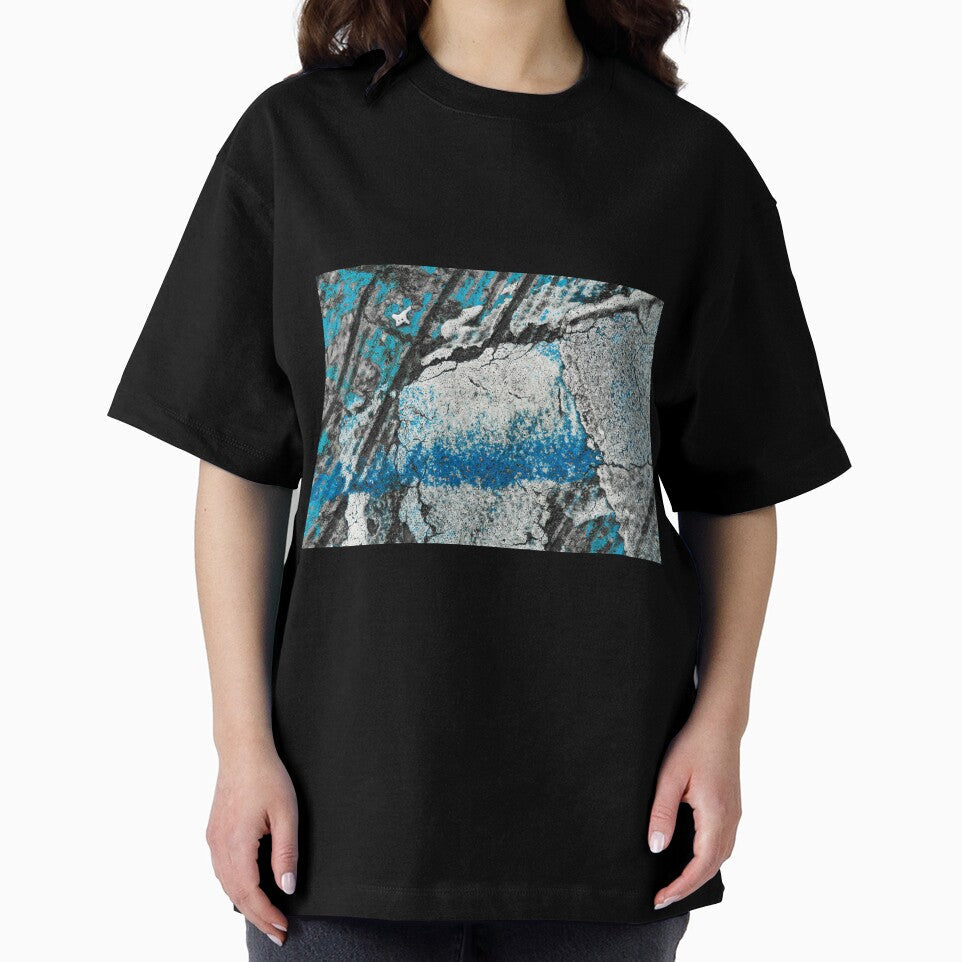 Blue Canyons Colliding by Marilyn Cornwell - Adult & Kids T-Shirts, Sweatshirts & Hoodies apparel design preview 2