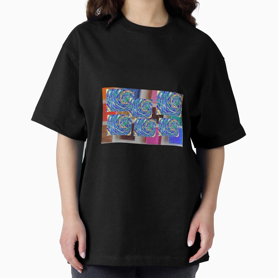 Modern Mosaic colors by Aquila Light Pictures - Adult & Kids T-Shirts, Sweatshirts & Hoodies apparel design preview 2